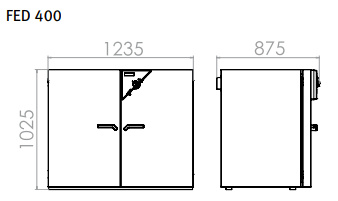 Suszarka Binder Classic Line Seria FED - 3