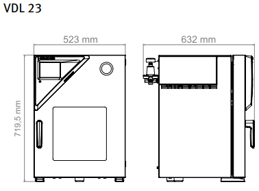 Suszarka Binder Seria VDL - 3