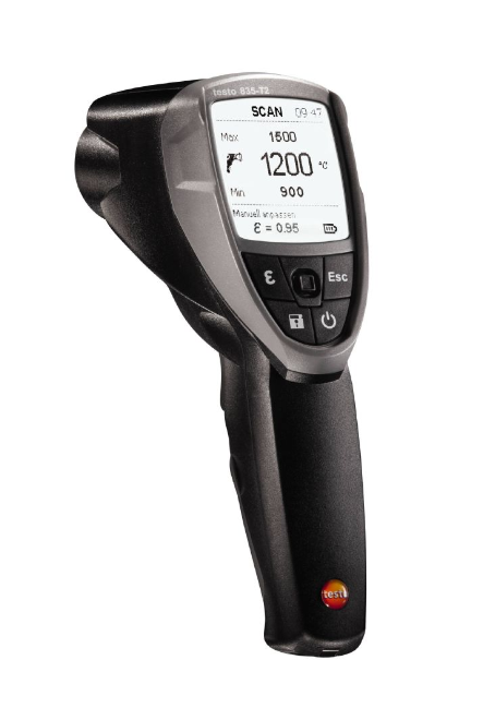Pirometr bezdotykowy testo 835 T1 i T2 - 2