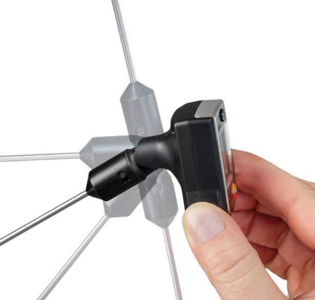 Termometr cyfrowy kieszonkowy testo 905 T1 / T2 - 3