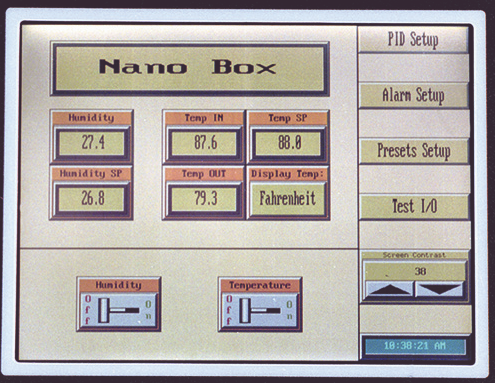 Komor rękawicowa seria 890 z kontrolą temperatury i wilgotności - 2