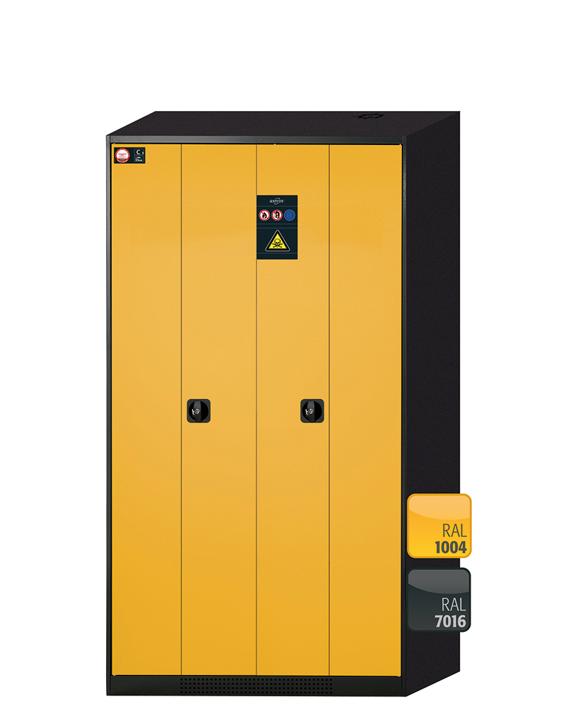 Szafa na chemikalia CS-PHOENIX o szerokości 105 cm i wysokości 195 cm - 2