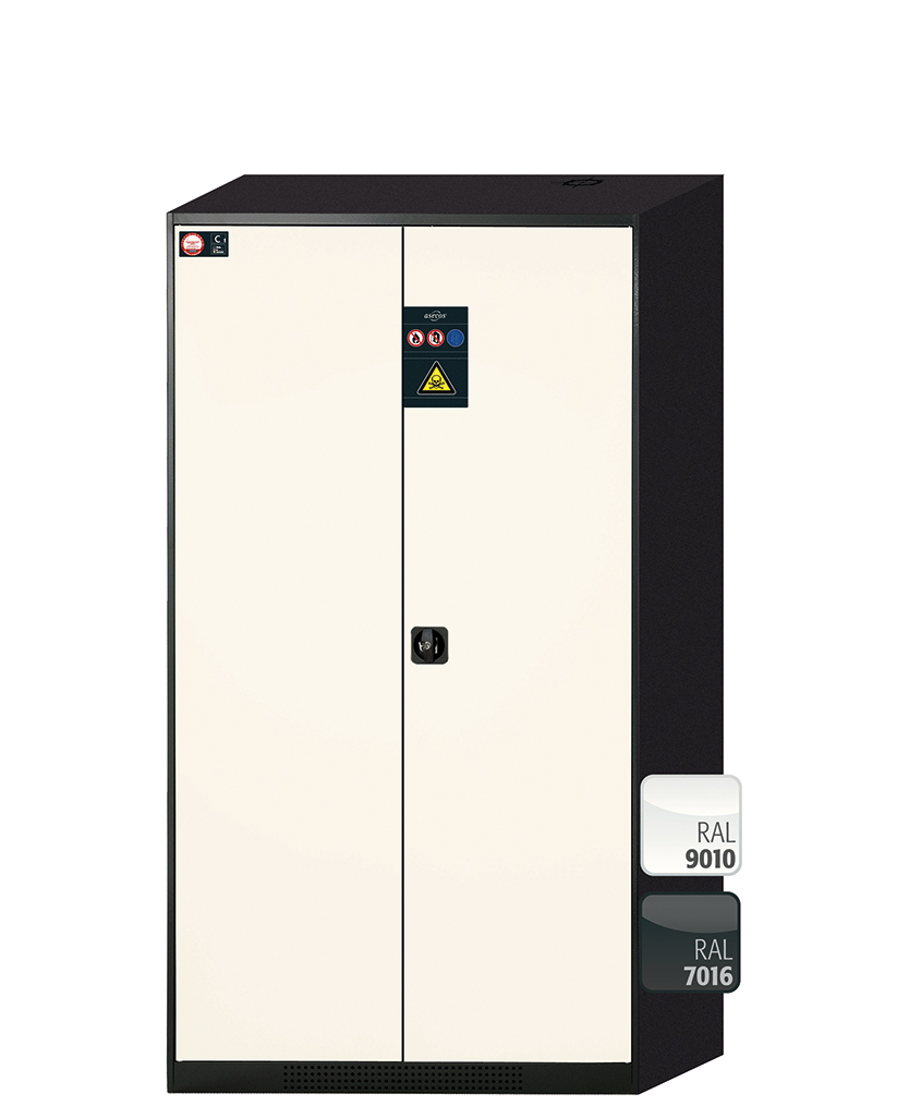 Szafa na chemikalia CS-CLASSIC o szerokości 105 cm i wysokości 195 cm - 7