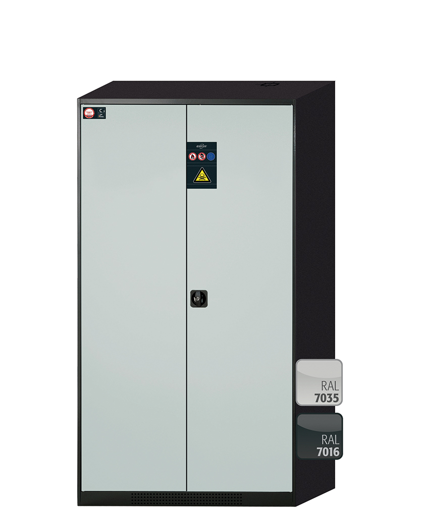 Szafa na chemikalia CS-CLASSIC o szerokości 105 cm i wysokości 195 cm - 5