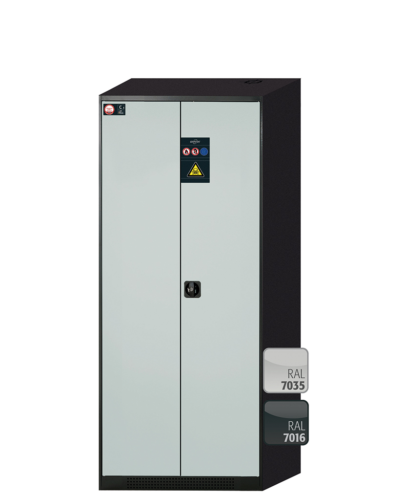 Szafa na chemikalia CS-CLASSIC o szerokości 81 cm i wysokości 195 cm - 7