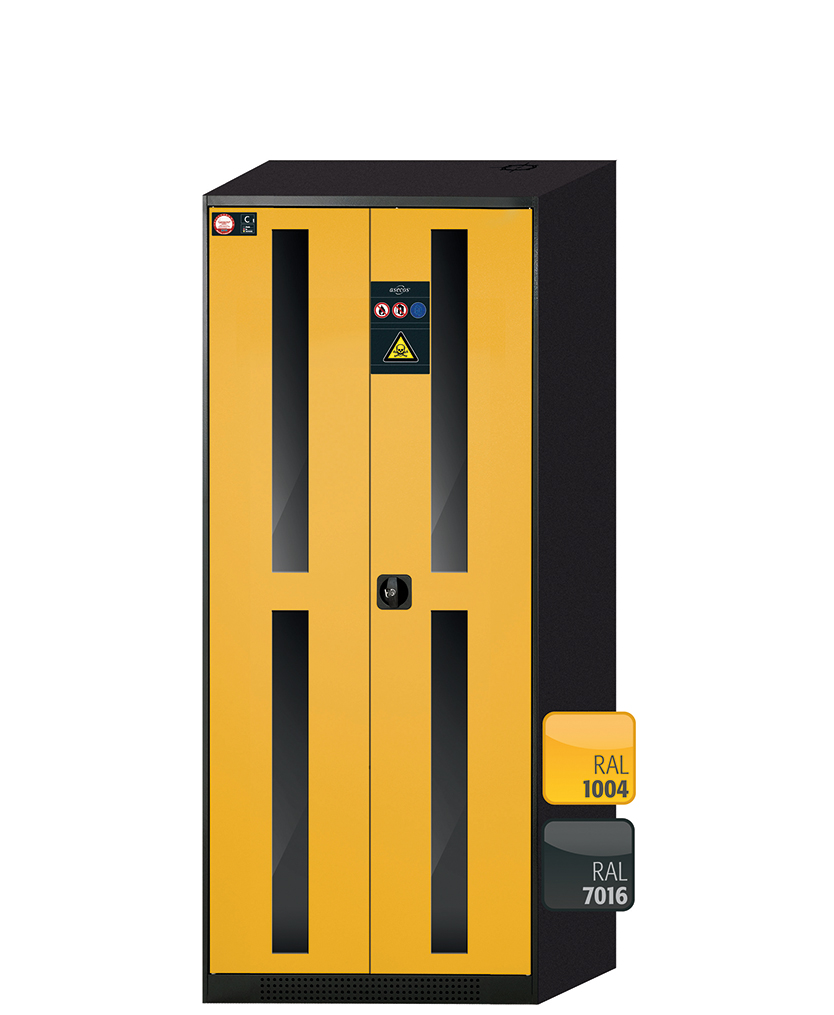 Szafa na chemikalia CS-CLASSIC-G o szerokości 81 cm i wysokości 195 cm - 3