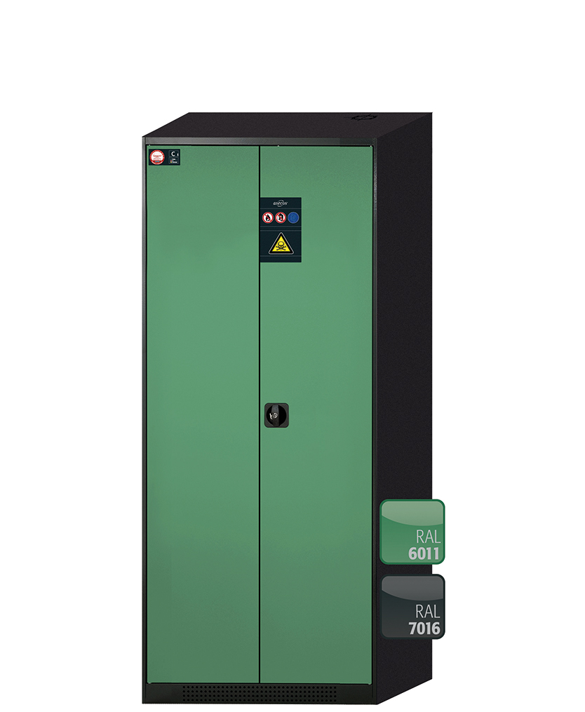 Szafa na chemikalia CS-CLASSIC o szerokości 81 cm i wysokości 195 cm - 5