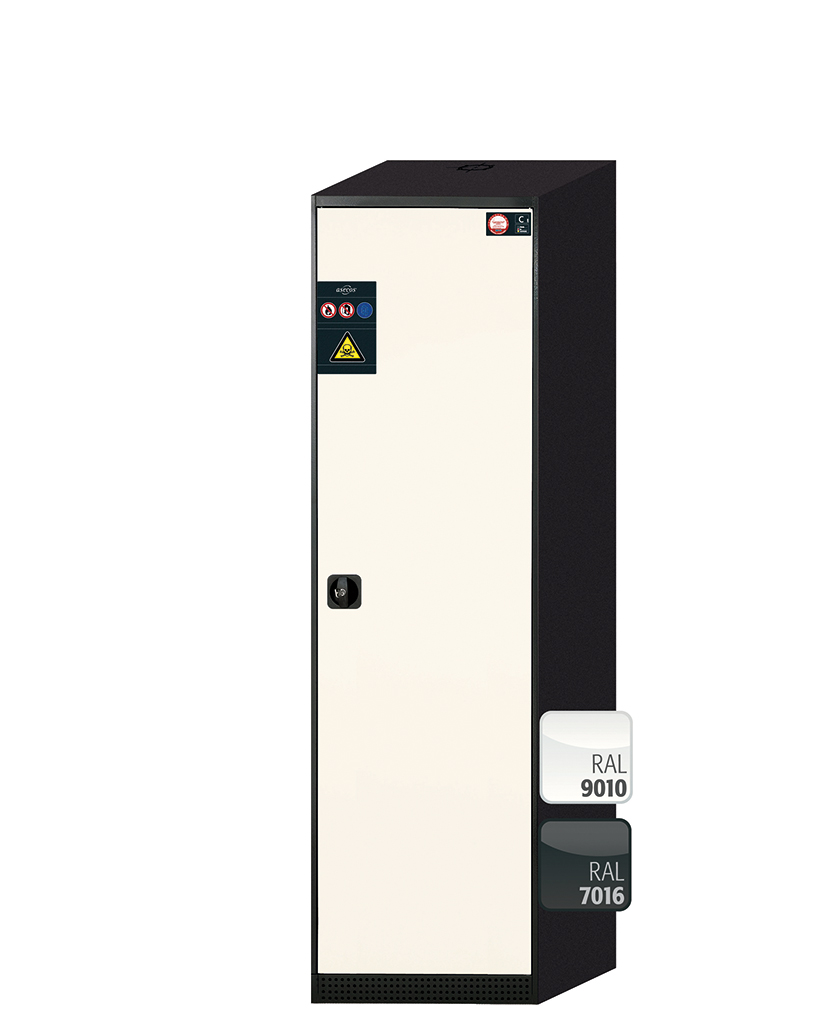 Szafa na chemikalia CS-CLASSIC o szerokości 54 cm i wysokości 195 cm - 5