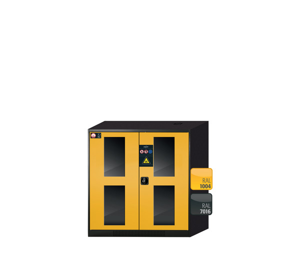 Szafa na chemikalia CS-CLASSIC-G o szerokości 105 cm i wysokości 110 cm - 3