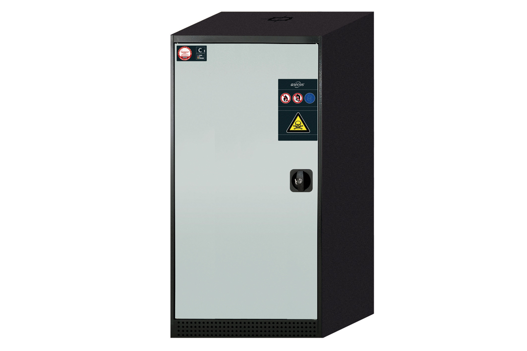 Szafa na chemikalia CS-CLASSIC o szerokości 54 cm i wysokości 110 cm - 3