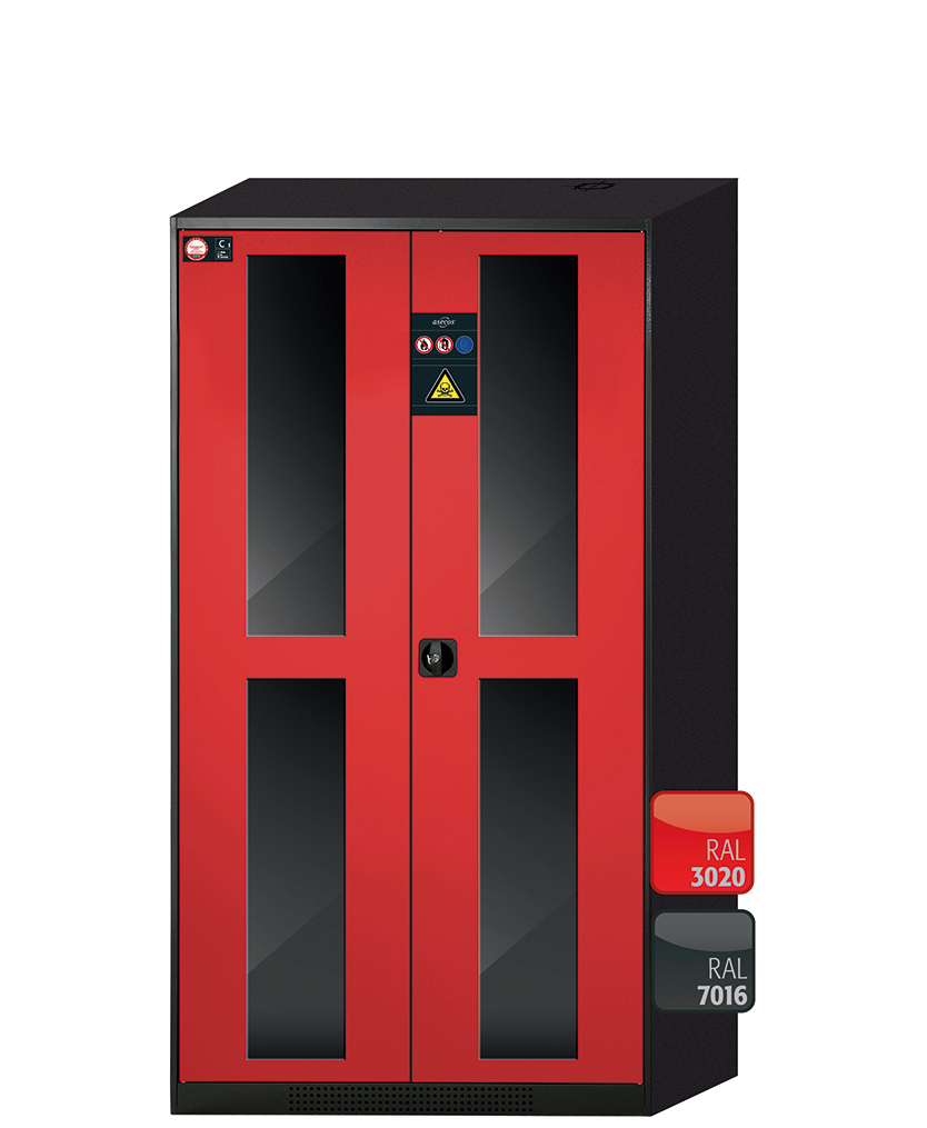 Szafa na chemikalia CS-CLASSIC-GF o szerokości 105 cm i wysokości 195 cm - 5