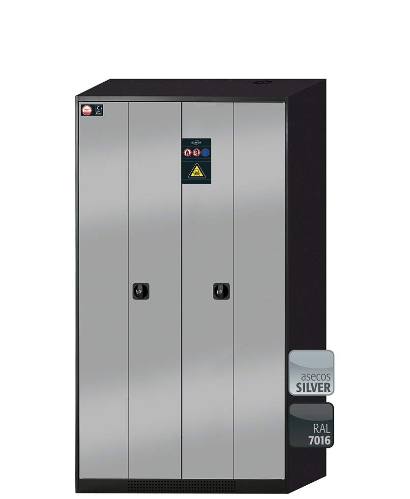 Szafa na chemikalia CS-PHOENIX o szerokości 105 cm i wysokości 195 cm - 6