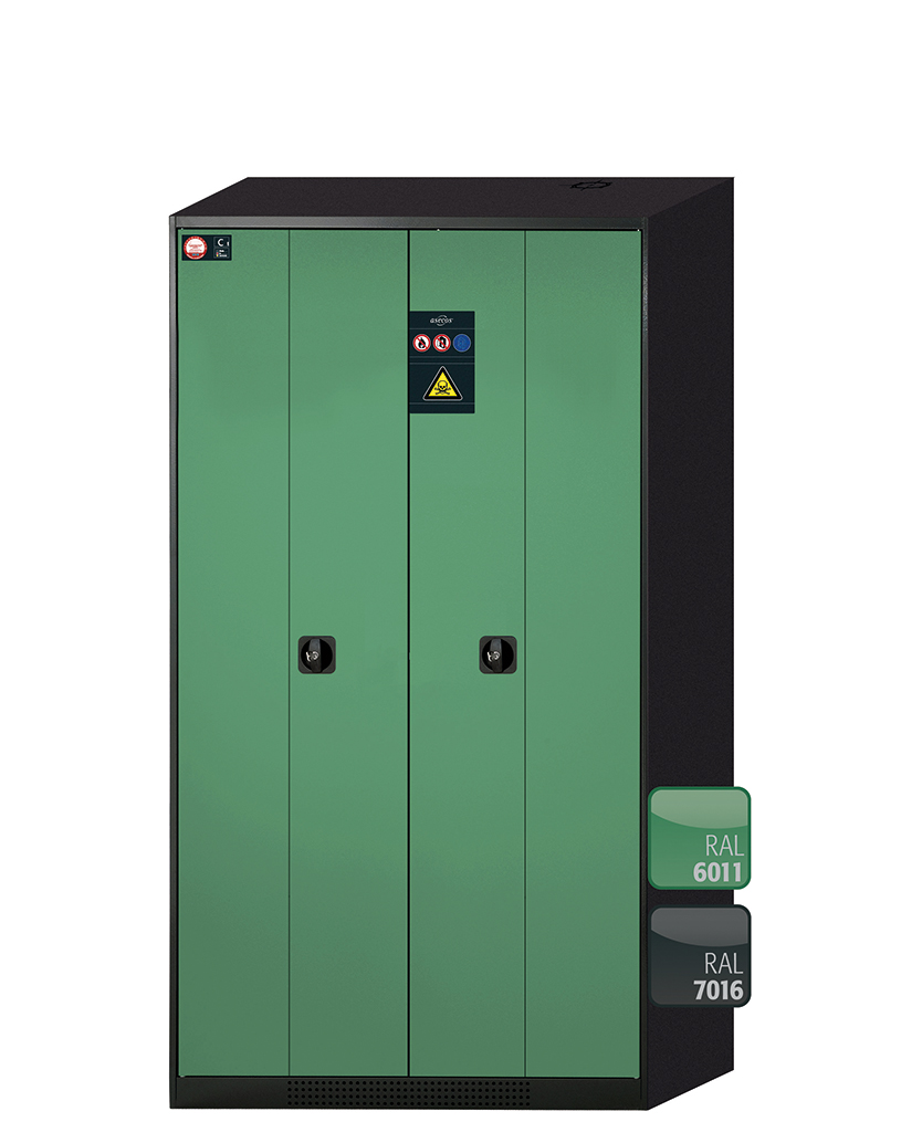 Szafa na chemikalia CS-PHOENIX o szerokości 105 cm i wysokości 195 cm - 3