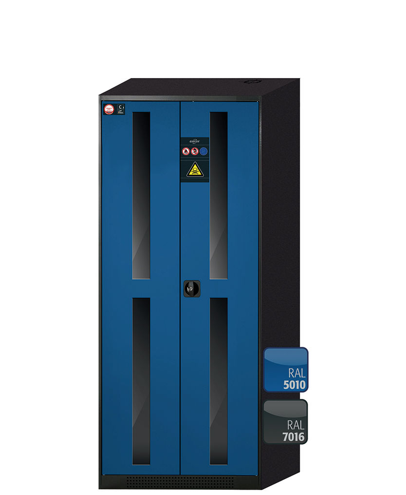 Szafa na chemikalia CS-CLASSIC-G o szerokości 81 cm i wysokości 195 cm - 4