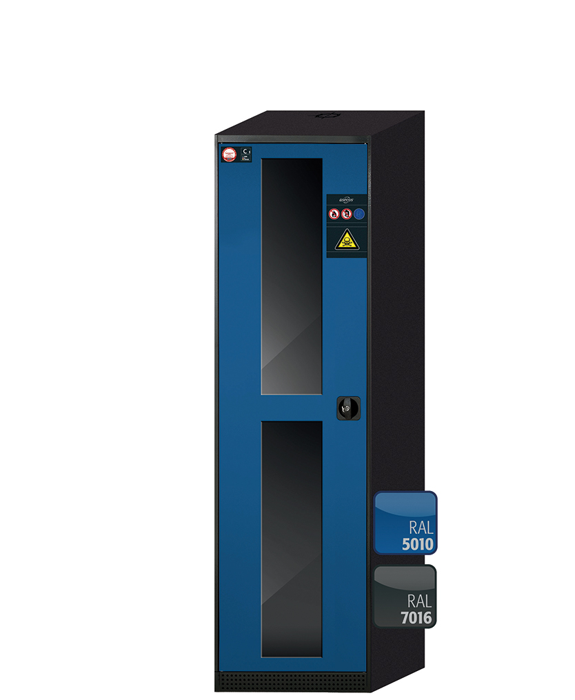 Szafa na chemikalia CS-CLASSIC-G o szerokości 54 cm i wysokości 195 cm - 4