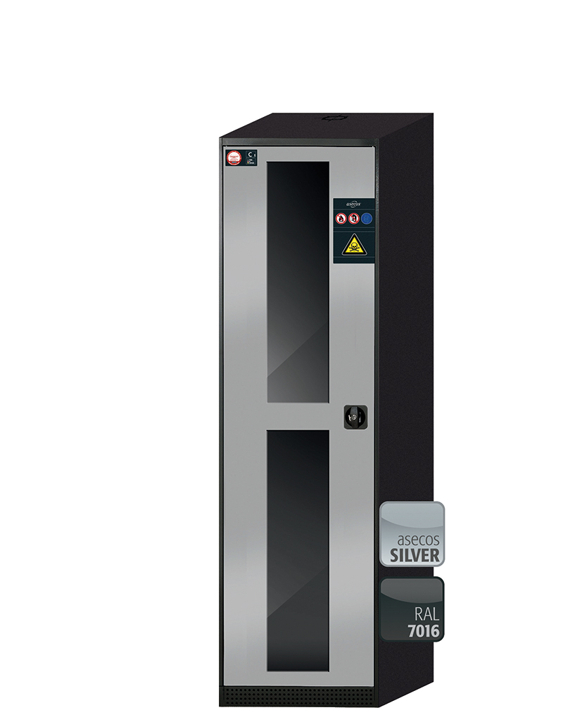 Szafa na chemikalia CS-CLASSIC-G o szerokości 54 cm i wysokości 195 cm - 7