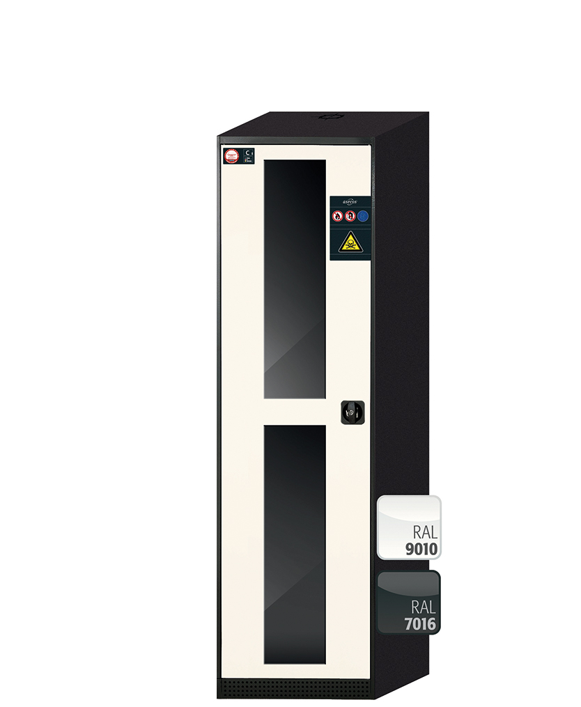 Szafa na chemikalia CS-CLASSIC-G o szerokości 54 cm i wysokości 195 cm - 6