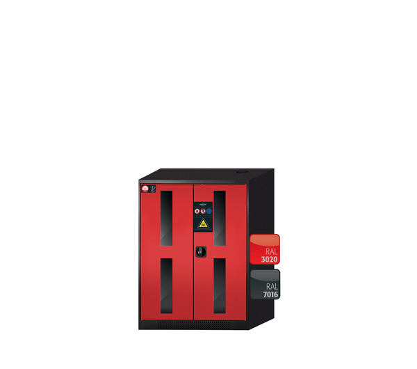 Szafa na chemikalia CS-CLASSIC-G o szerokości 81 cm i wysokości 110 cm - 3