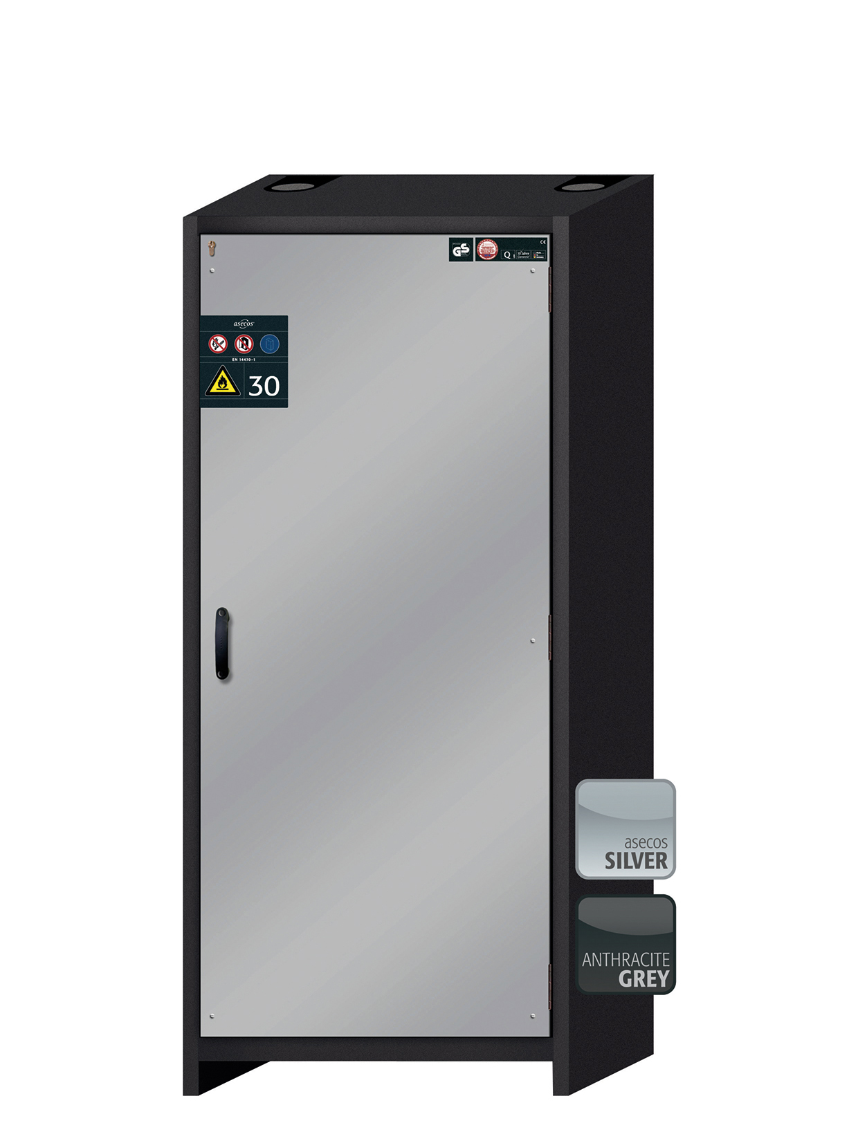 Szafa ognioodporna Q-CLASSIC-30 o szerokości 86 cm i wysokości 195 cm - 5