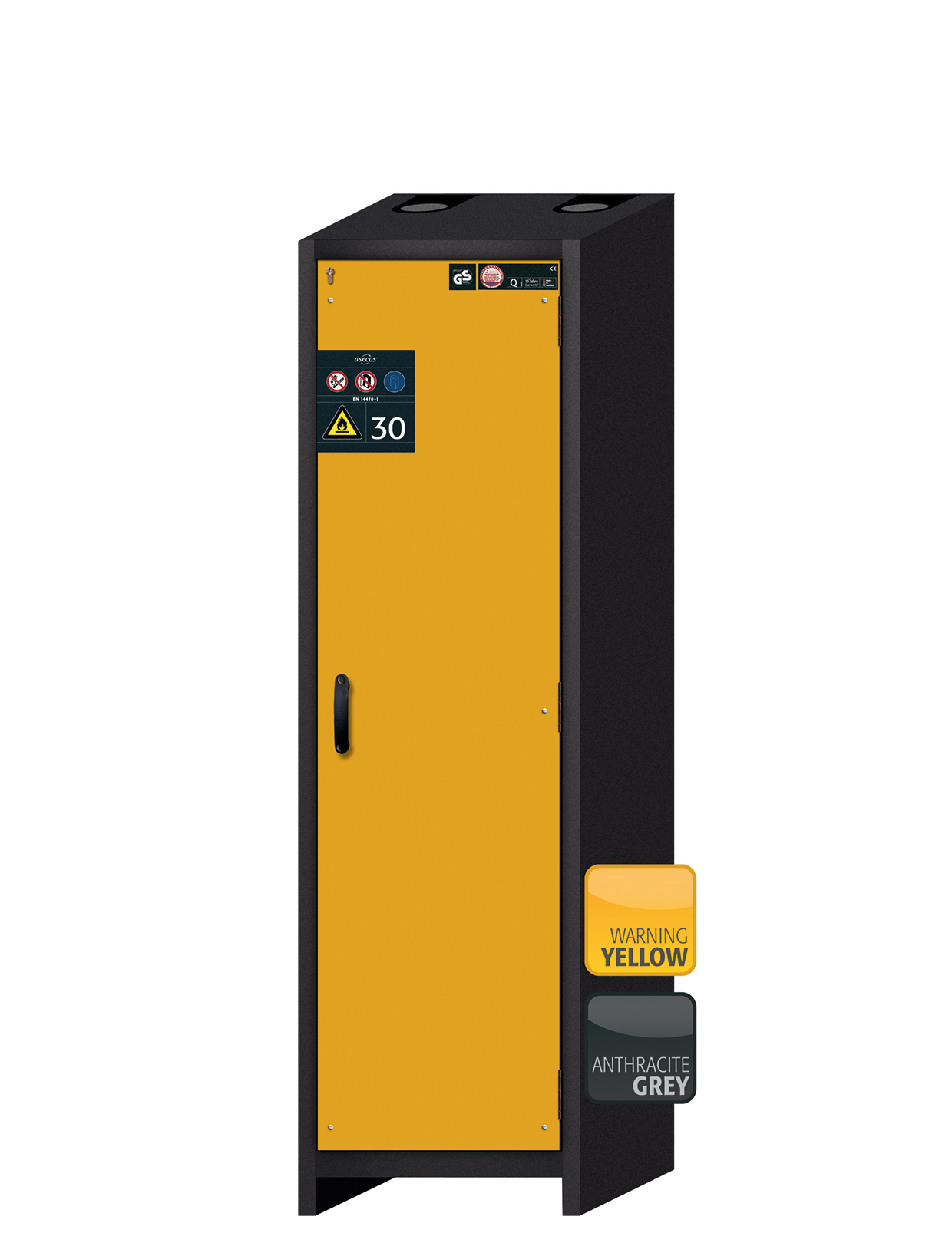 Szafa ognioodporna Q-CLASSIC-30 o szerokości 56 cm i wysokości 195 cm - 7