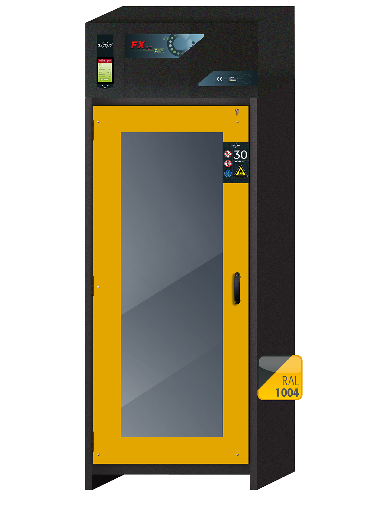 Szafa ognioodporna FX-DISPLAY-30 o szerokości 86 cm i wysokości 229 cm - 3