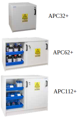 Szafa na kwasy i zasady APC - melamina - 8