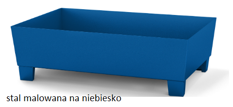 Wanna wychwytowa wykonana ze stali do transportu wózkiem widłowym - 2