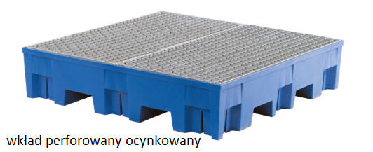 Wanna wychwytowa wykonana PE do transportu wózkiem widłowym - 2