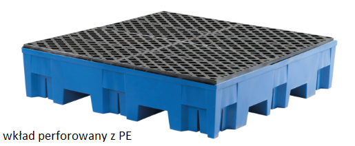 Wanna wychwytowa wykonana PE do transportu wózkiem widłowym - 3