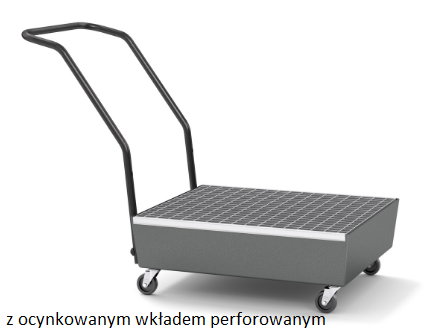 Wanna wychwytowa mobilna wykonana ze stali - 4