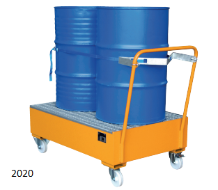 Wanna wychwytowa mobilna wykonana ze stali seria 2000 - 2