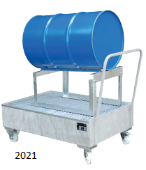 Wanna wychwytowa mobilna wykonana ze stali seria 2000 - 3