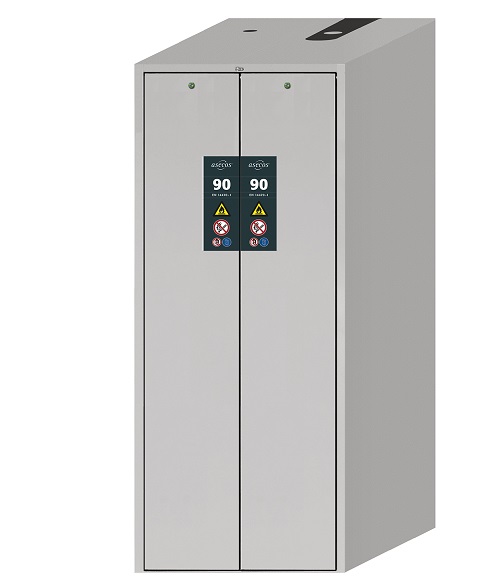 Szafa ognioodporna V-MOVE-90 o szerokości 81 cm i wysokości 196 cm - 3