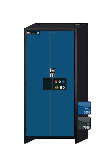 Szafa ognioodporna Q-PEGASUS-90 o szerokości 90 cm i wysokości 195 cm - 2