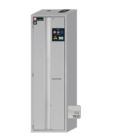 Szafa ognioodporna S-PHOENIX-90 o szerokości 60 cm i wysokości 196 cm - 2