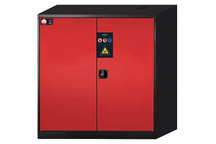 Szafa na chemikalia CS-CLASSIC o szerokości 105 cm i wysokości 110 cm - 2