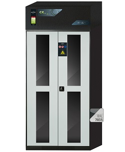 Szafa na chemikalia CX-CLASSIC-G o szerokości 105 cm i wysokości 229 cm - 2