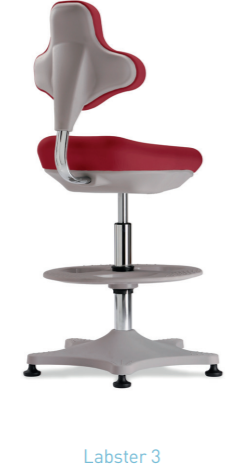 Krzesło laboratoryjne ESD Labster - 6