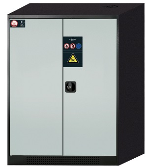 Szafa na chemikalia CS-CLASSIC o szerokości 81 cm i wysokości 110 cm - 2