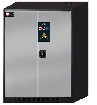 Szafa na chemikalia CS-CLASSIC o szerokości 81 cm i wysokości 110 cm - 5