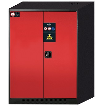 Szafa na chemikalia CS-CLASSIC o szerokości 81 cm i wysokości 110 cm - 7