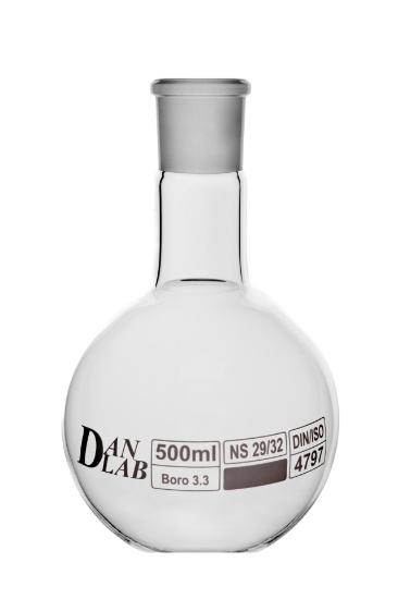 Obrazek Kolba płaskodenna   500 ml ze szlifem 29/32