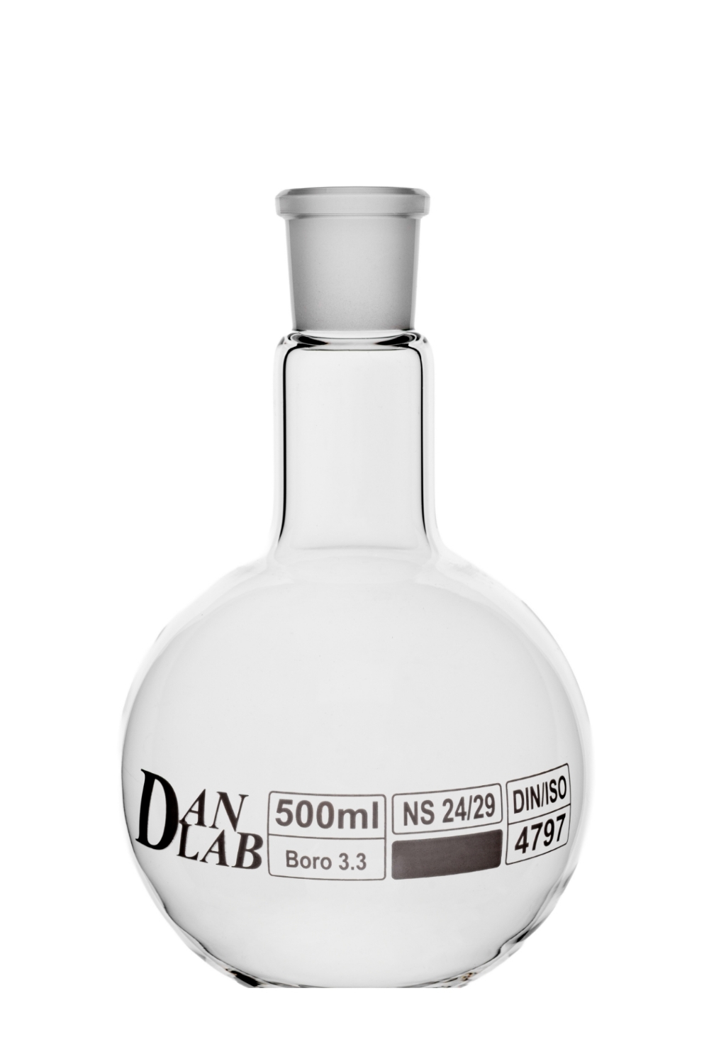 Obrazek Kolba płaskodenna   500 ml ze szlifem 24/29
