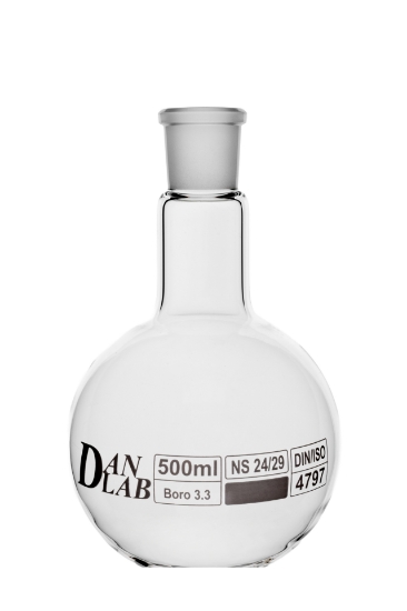 Obrazek Kolba płaskodenna   500 ml ze szlifem 24/29
