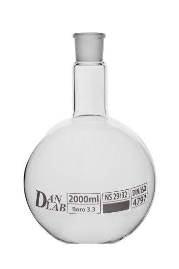 Obrazek Kolba płaskodenna 2000 ml ze szlifem 29/32