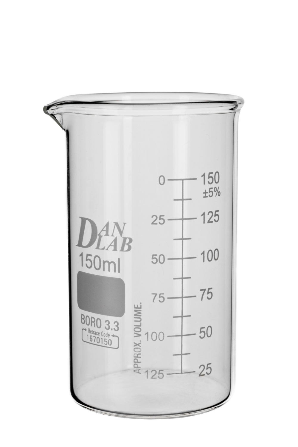 Obrazek Zlewka wysoka z wylewem   150 ml