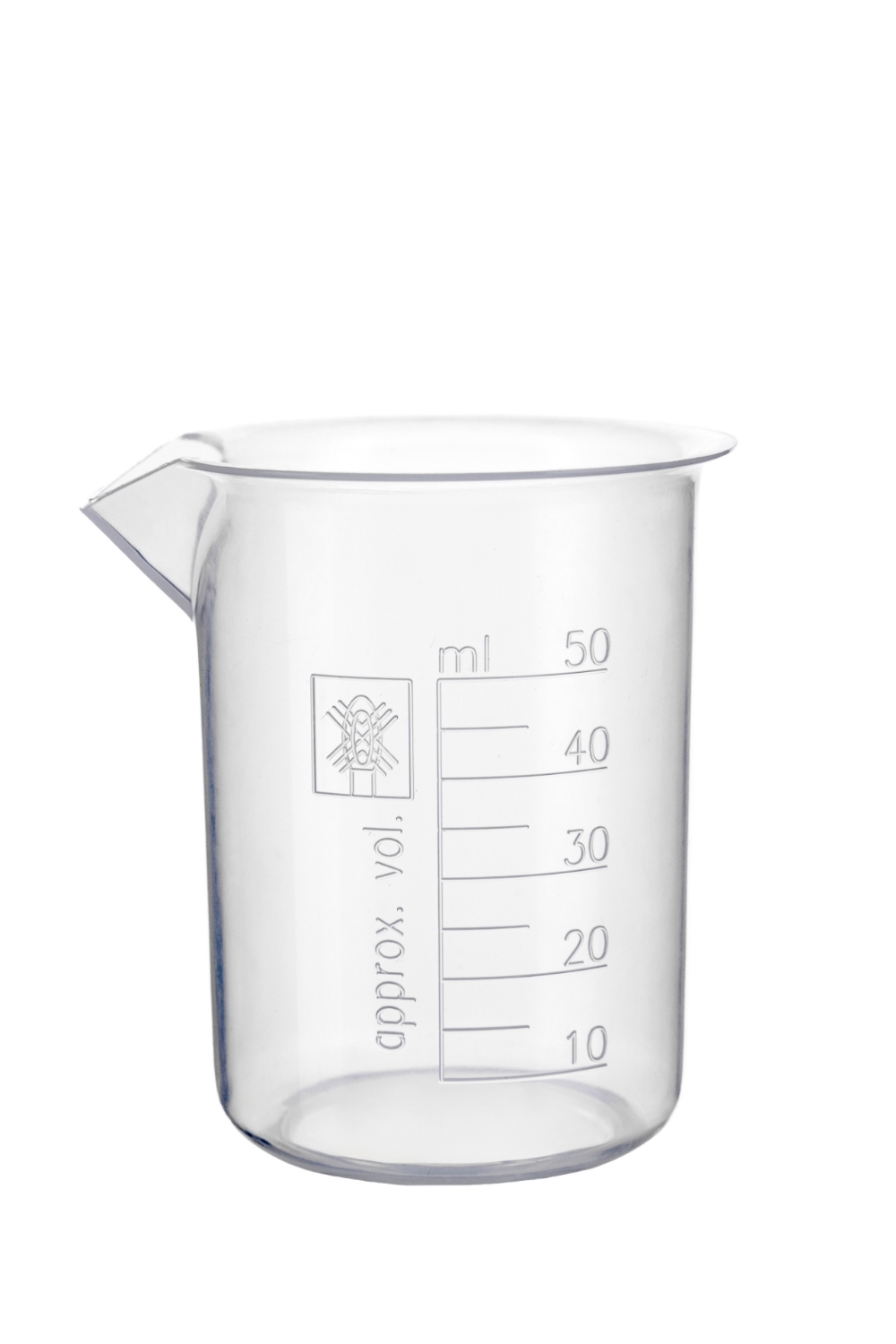 Obrazek Zlewka PP z wylewem   50 ml