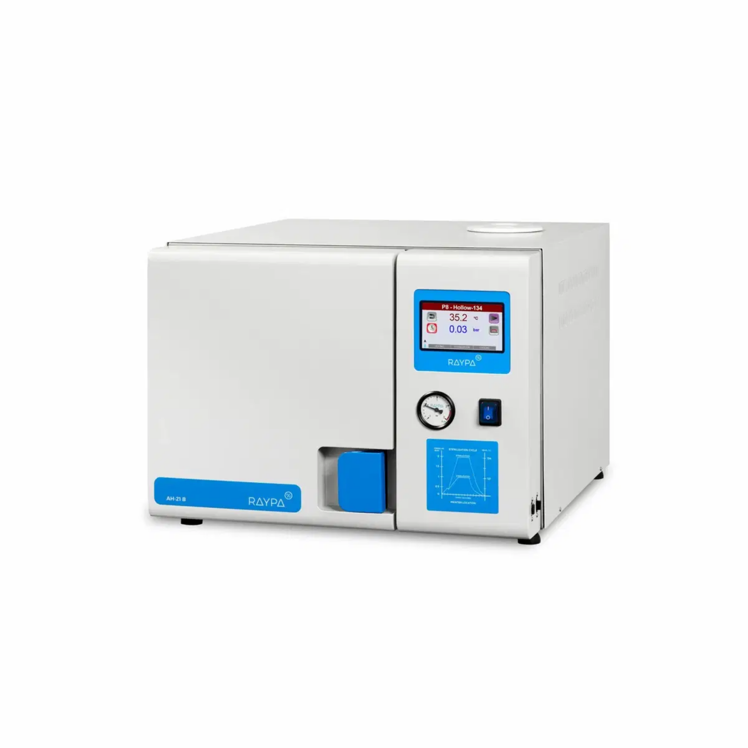 Obrazek Autoklaw poziomy Raypa 22 l