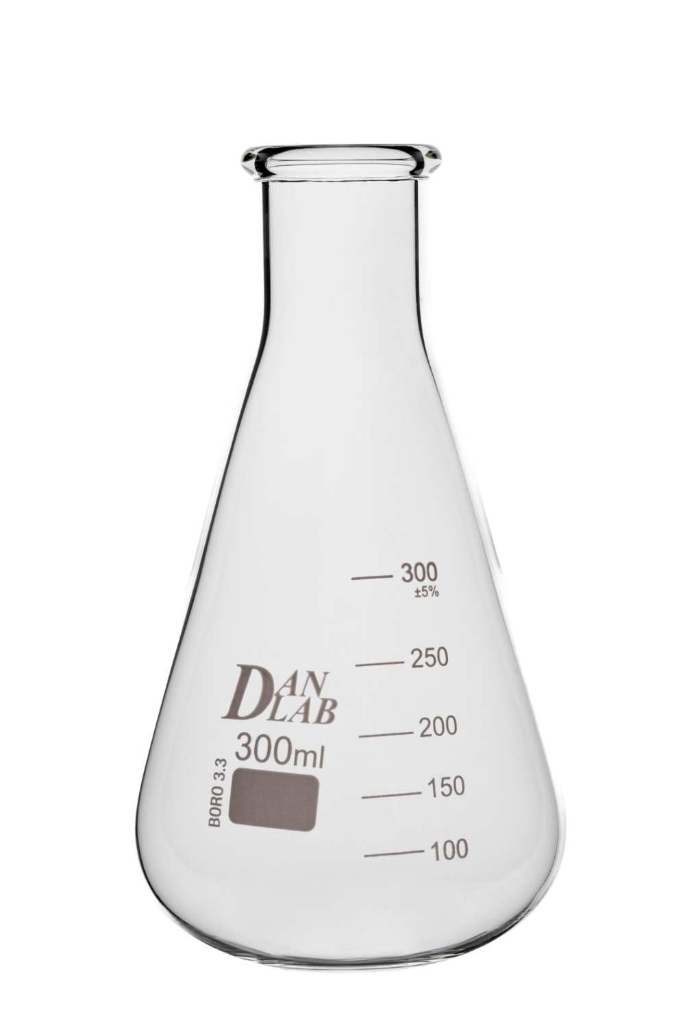 Obrazek Kolba Erlenmeyera wąska szyja 300 ml