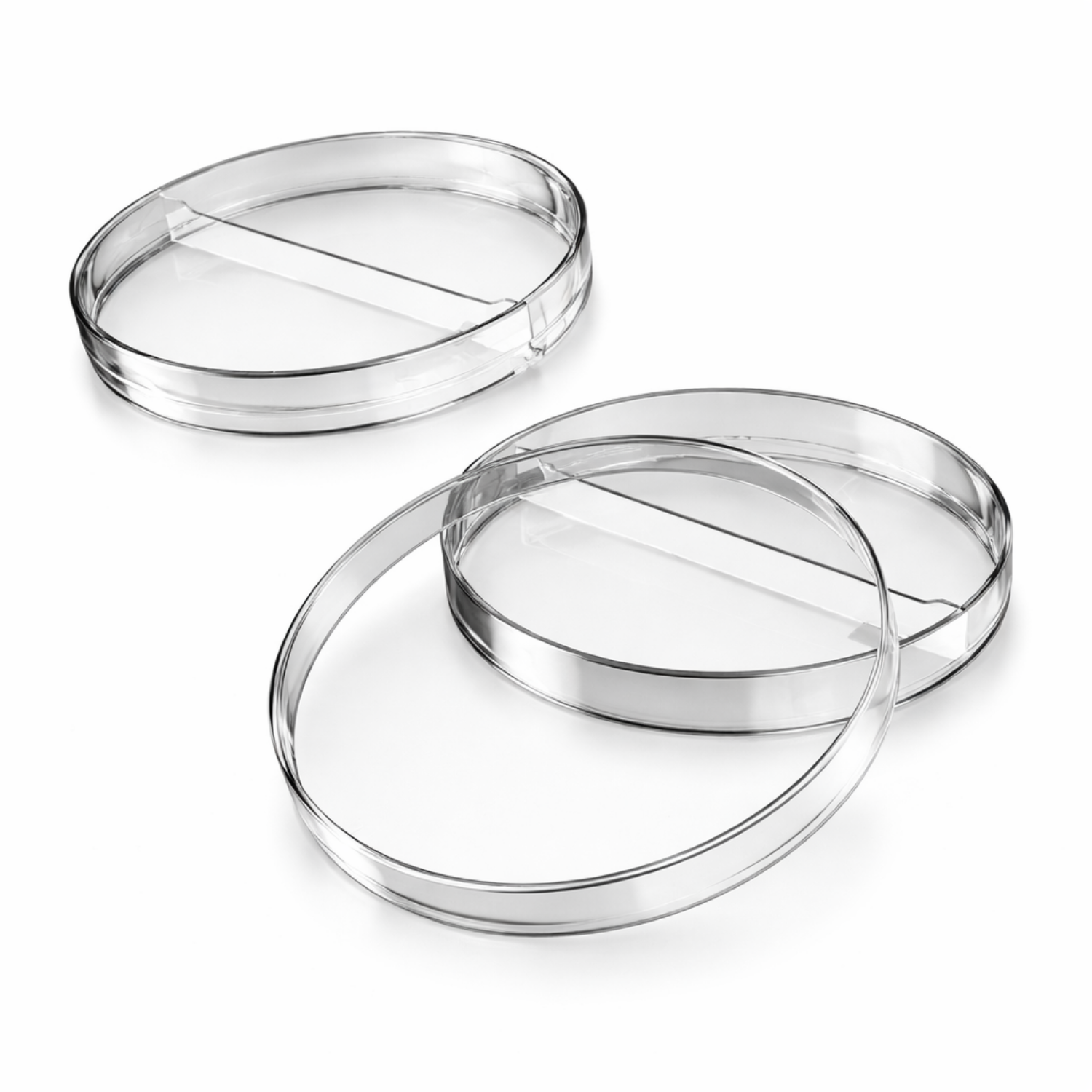 Obrazek Płytka Petri ø 90/3 H=14,2 dwu-komorowa, sterylna R (z wentylacją) op. 25.szt